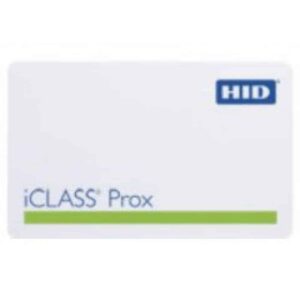 HID 2120 COMBINATION CARD (ICLASS+PROX) 2K2 SPECIALLY PROG