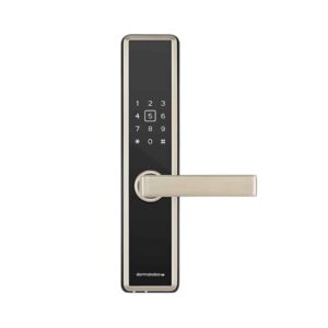 DORMAKABA M5 DIG SMART LOCK BLK w BRUSHED NICKEL RIM