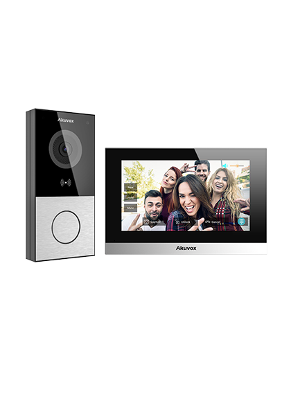 AKUVOX IP INTERCOM KIT (E12W/C313W White)