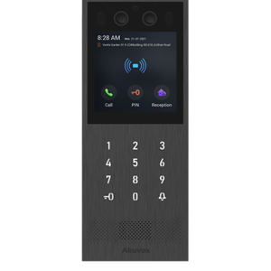 AKUVOX 4 INCH TOUCHSCREEN KEYPAD LINUX VIDEO DOORSTATION
