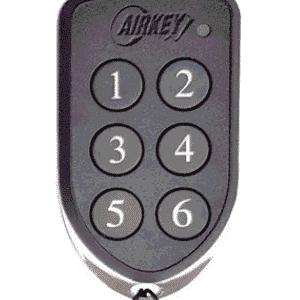 AIRKEY 6 BUTTON WIEGAND REMOTE C/W HID CHIP