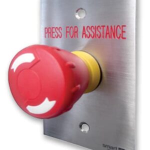 ARLSWP-14 – ACCESS S/STEEL TWIST TO RELEASE FLAT BUTTON