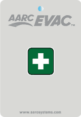 AARC TX 1CH HAND-HELD / FIXED, FIRST AID BUTTON