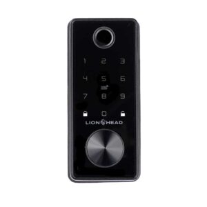LIONHEAD BEUFORT DIGITAL DEADBOLT BLACK