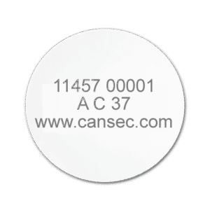 CA-CP1P-H37 – CANPROX STICK-ON HID 37 BITT PATCH DO NOT MOUNT ON METAL OR