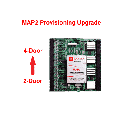 MAP2 2-DOOR UPGRADE TO 4-DOOR CONFIGURATION FIRST ACCESS KEY