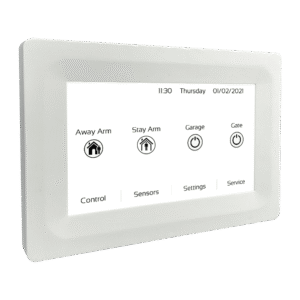 AAP 5in TOUCH Screen keypad, EM4100 Prox reader -White