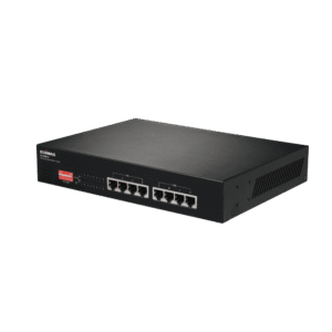 EDIMAX 8RT POE+ SWITCH 15.4W PER PORT/MAX 145W FAN-LESS