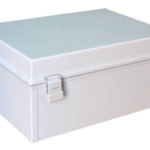 WEATHERPROOF PLASTIC ENCLOSURE HINGE TYPE 300X400X180MM IP66