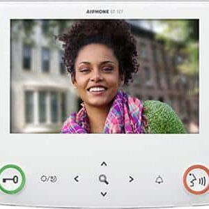 AIPHONE 7″ COLOR VIDEO TENANT STATION WHITE