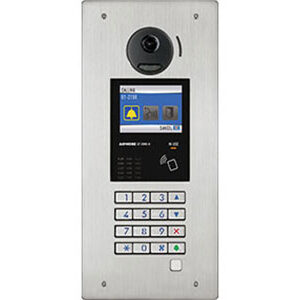 AIPHONE STAINLESS STEEL 10KEY VIDEO ENTRANCE WITH NFC RDR