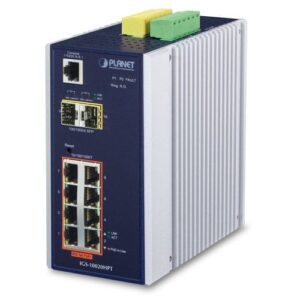 IP30 L2+8PORT GB POE+AT+2PORT GB SFP IND SW(-40 TO 75C)
