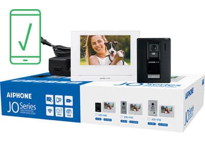 AIPHONE WI-FI 7TOUCHSCREEN HANDSFREE 1 X 1 CLR VIDEO SET