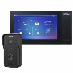DAHUA IPINTERCOM VILLA DRSTN S/MNT I/DOOR MON BLKPOE KIT