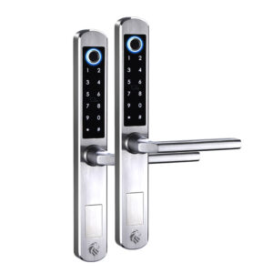 LIONHEAD OXFORD DOUBLE SIDED DIGITAL ENTRACE LOCK SILVER