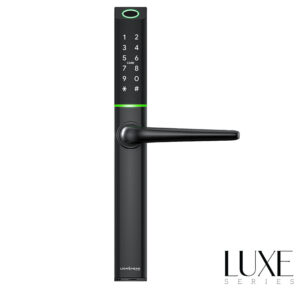 LIONHEAD LUXE ASPEN DIGITAL SLIMLINE DOOR LOCK BLACK