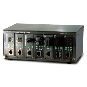 7- SLOT MEDIA CONVERTER CHASSIS