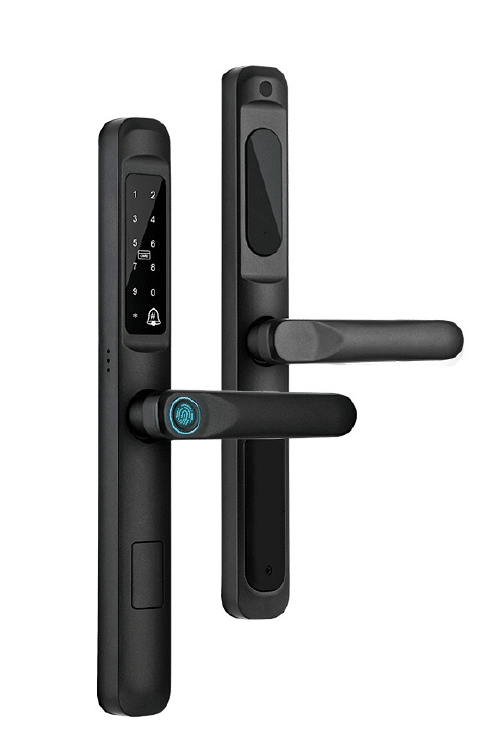A236 DIGITAL SLIMLINE LOCK BLACK MORTICE 35MM BACK SET