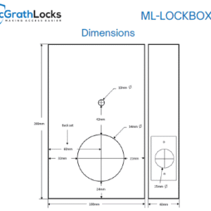 ML-MS-LOCKBOX – MCGRATHLOCKS ML PREFAB MILD STEEL LOCK BOX FOR WELD GATE