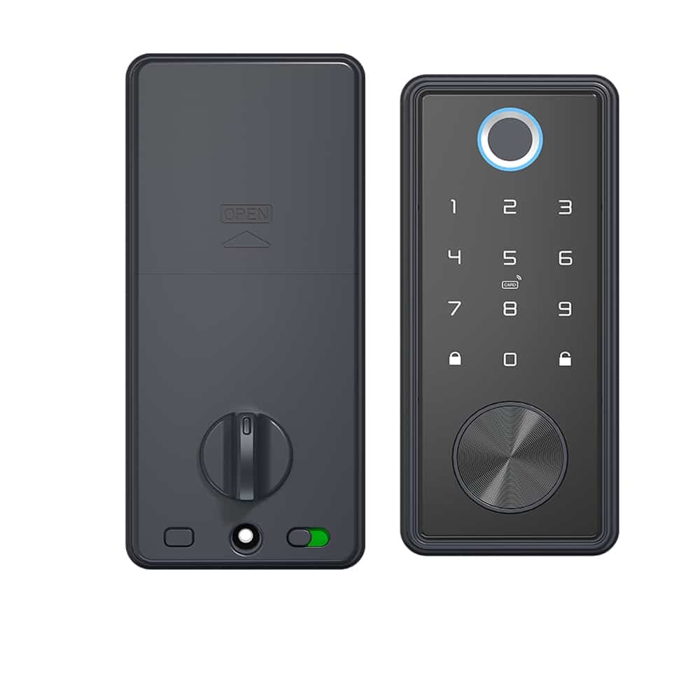 X3 DIGITAL DEADBOLT BLACK 60/70MM ADJUSTABLE DEADBOLT
