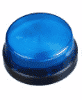 BLUE LED STROBE 24VDC, 50MA