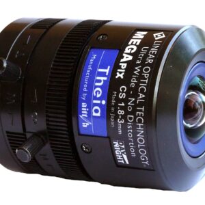 THEIA 5MP MANUAL IRIS C MOUNT 1.8-3.0MM ULTRA-WIDE LENS