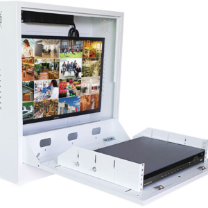 CCTV Secure Cabinet Wall Mount Power Board & Fans