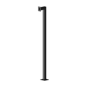 SEQTR – SECURITY DESIGN CO 75 X 75 X 2120 MM SIGLE RDR/INCOM DURAGAL POST EP ZNPC-PO