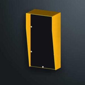 SERH3618Y – SECURITY DESIGN CO 360HX180W RAIN HOOD YEL 10MM POLYETHELENE BOARD MNT PANEL-PO