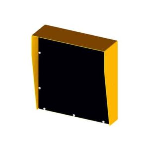 SERS3634 – SECURITY DESIGN CO 360HX340W RAIN HOOD ALUMINIUM MNT PANEL 60MM SPCE BEHIND -PO