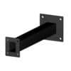 SEW600B – SECURITY DESIGN CO 600MM PROJECTN WALL MNT RDR/INTERCOM ARM CABL REAR (BLK)-PO