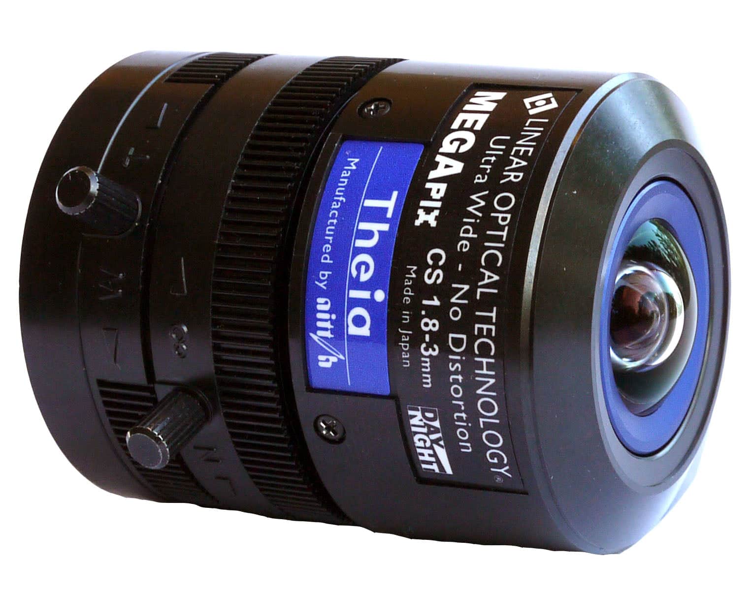 THEIA 5MP, 1.8~3MM, 115°~77°, AI LENS MANUAL IRIS SL183M