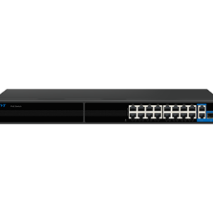 TVT 16 Port POE Switch with 2 Gig Uplinks 1 x SFP