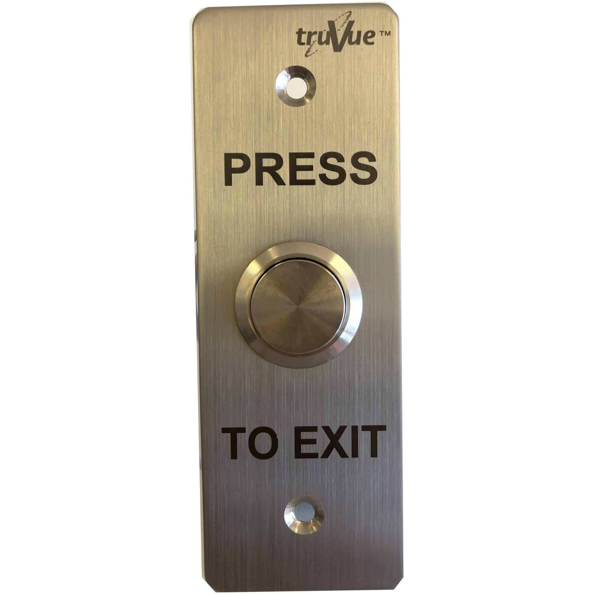 TV84022D – TRUVUE NO/NC/COM,EXIT BUTTON,115X40MM