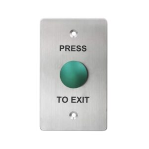 TRUVUE NO/NC/COM,EXIT BUTTON,115X70MM,GREEN MUSHROOM