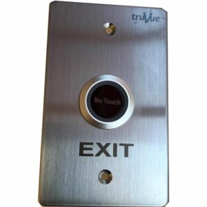 TVNT870 – TRUVUE NO/NC/COM,EXIT BUTTON,NO TOUCH,115X70MM,SEN DUST ADJ