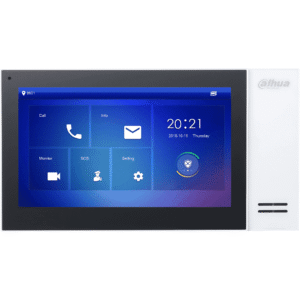 DAHUA IP POE WHITE VILLA INDOOR MONITOR 7 INCH FOR DHI-KTP01