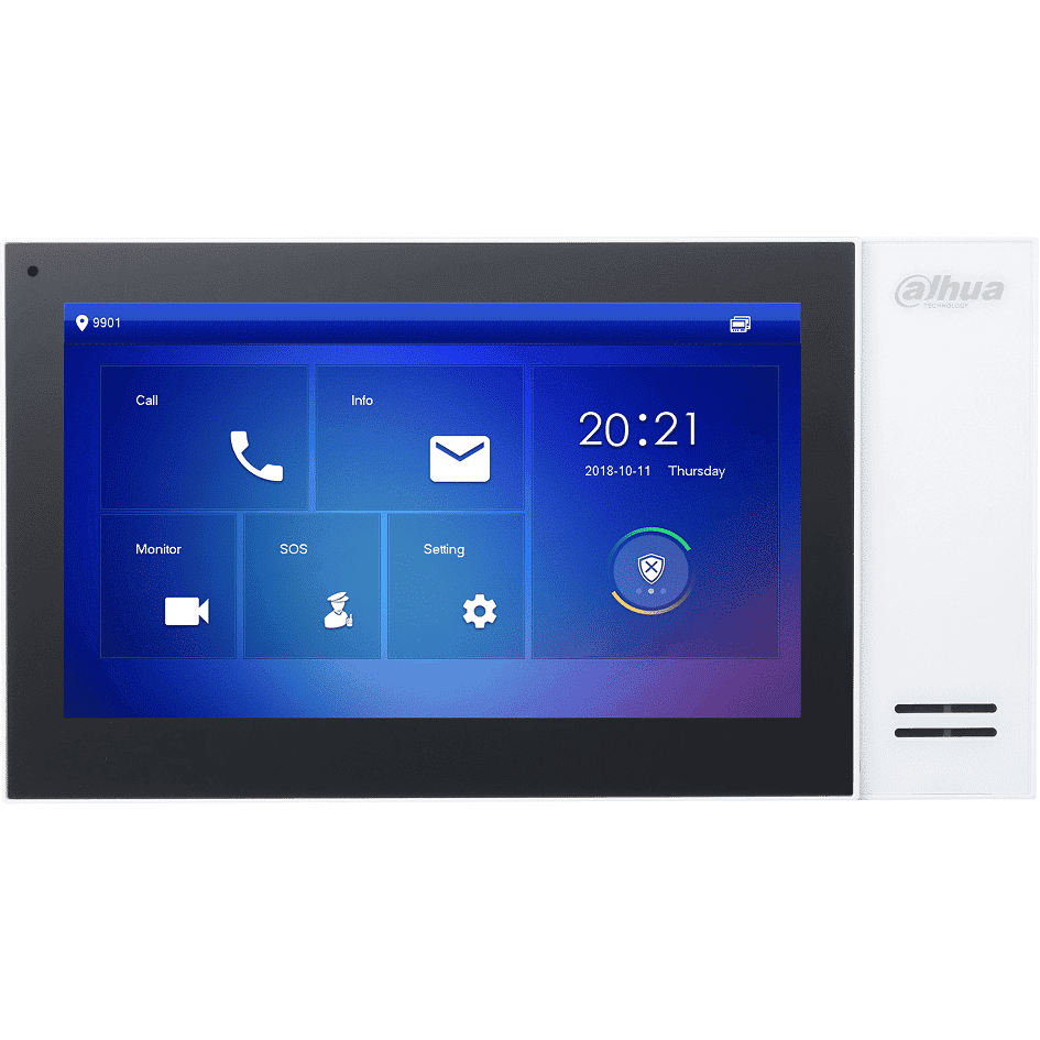 DAHUA IP POE WHITE VILLA INDOOR MONITOR 7 INCH FOR DHI-KTP01
