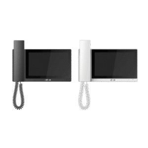 DAHUA IP MONITOR 7 WITH HANDSET, WHITE, SIP, 12VDC, POE