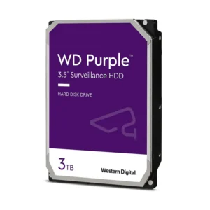 WESTERN DIGITAL 3TB 3.5″ SATA SURVEILLANCE HDD
