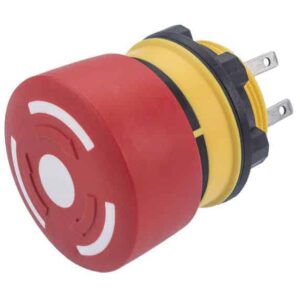 DFM TWIST TO RESET,RED,IP65, BUTTON