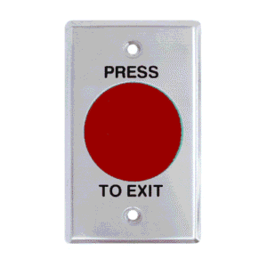 GREEN MUSHROOM EXIT BUTTON PLATE NO/NC