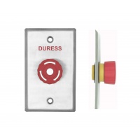 EMERGENY PLATE, TWIST TO RESET, RED, IP65