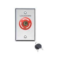 TWIST TO RESET RED BUTTON BLANK PLATE